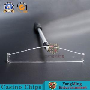 Quality Aluminum Alloy Retractable Poker Chip Rake Anti Counterfeiting for sale