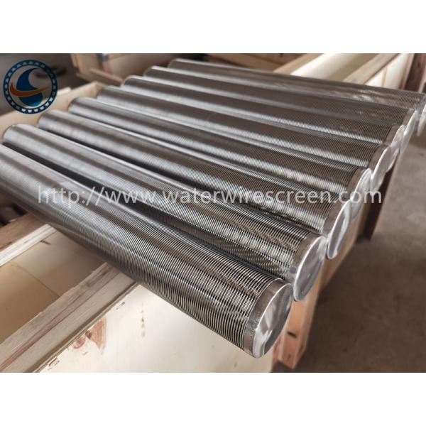 OD 60mm 0.6mm 500mm Length Continuous Slot Screen