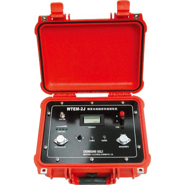 WTEM-3Q Model Transient Electromagnetic System with 12V Rechargeable Battery for Deep Mineral Exploration