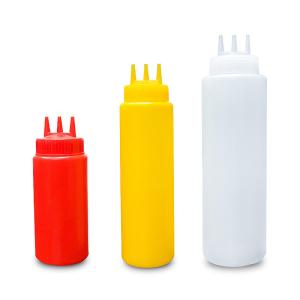 Condiment Squeeze Bottles for Liquids for Syrup, Ketchup, Sauces, Dressing, Oil,