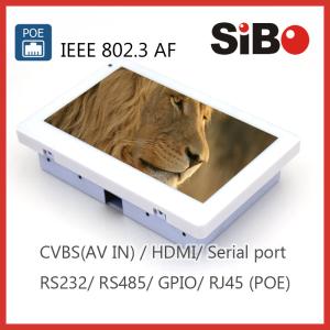 SIBO Q896 Android Tablet With POE And Inwall Flush Mount Box