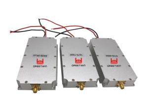60W UAV Jammer Module , Drone Signal Jammer with 800 Meters Jamming Range