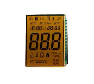 China SPI Interface Segment HTN Lcd Display Positive Semi Transpare Mode on sale