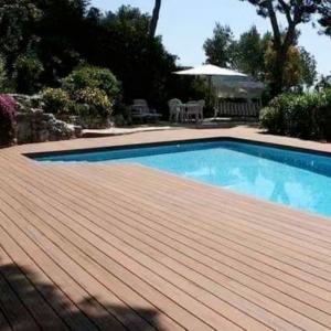 Quality Anti UV Bamboo Porch Flooring Deck Wpc Exterior 11mm 22mm Fireproof for sale