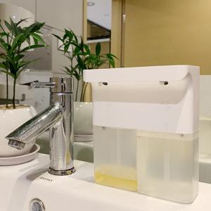 Quality White Rechargeable Sensor Soap Dispenser 600ML Polypropylene Automatic for sale