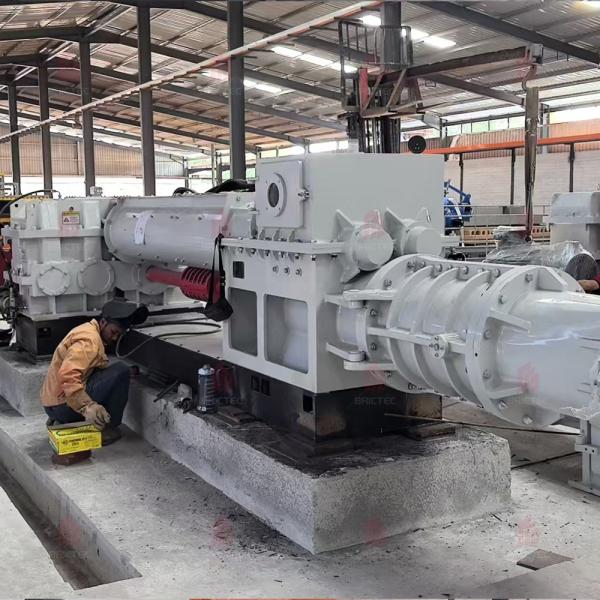 Buy Electric Clay Brick Extruder Machine for Bricking Process Line Hollow or Solid Brick Type at wholesale prices