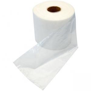 Quality Clear Plastic Bag on Roll for Food Bread Packaging 20 Micron Biodegradable Material for sale
