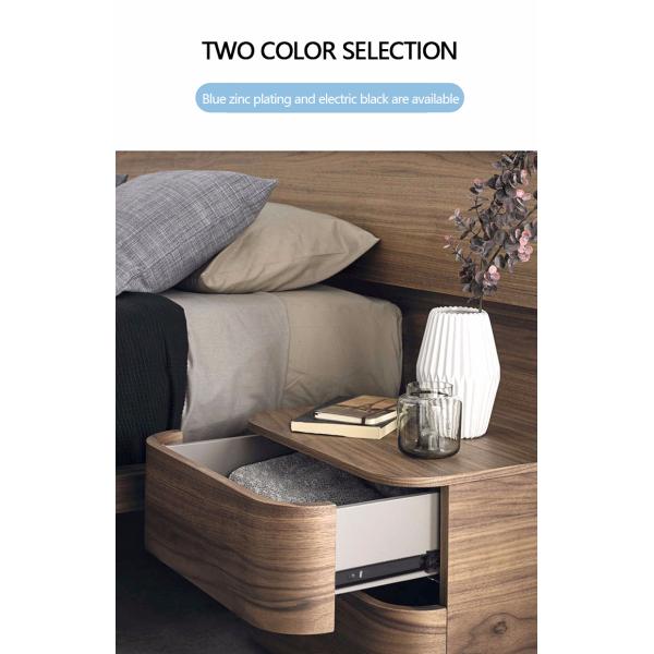 12in 100 Lb Full Extension Drawer Slides Cold Rolled Steel