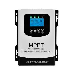 China Auto Work 50A/60A MPPT Solar Charge Controller 12V To 96V With LCD Display on sale
