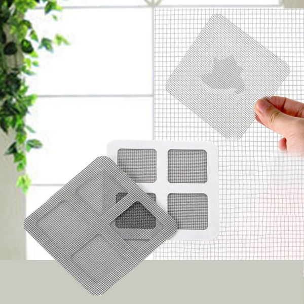Acrylic Self-Adhesive Repair Patch for Window and Screen Door Insect Proof Single Sided PE Material Hot Melt Masking