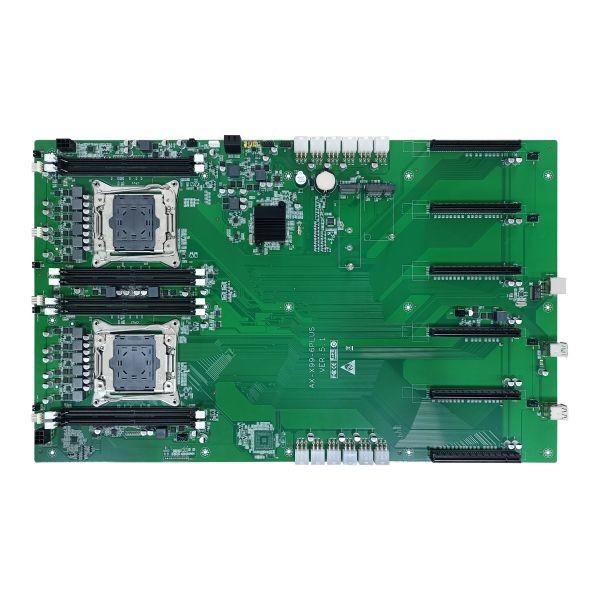 Buy X99-6PLUS-V5.1 Bitcoin Motherboard Single LAN C612 Chipset Four channels DDR4 at wholesale prices