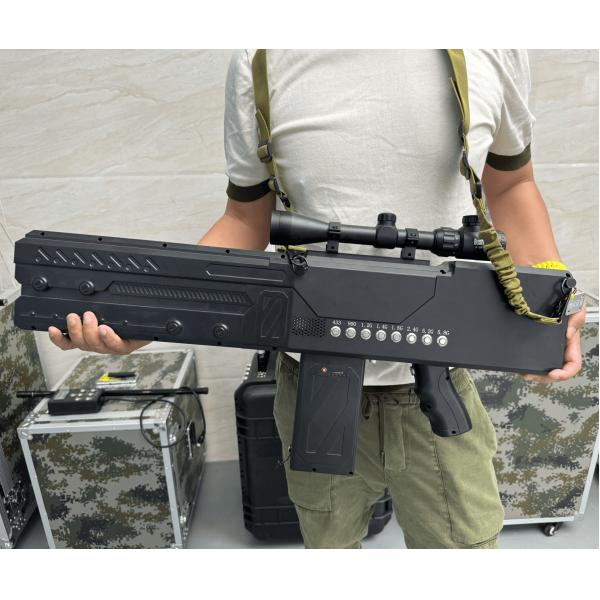 Portable Jammer Gun 433MHz 900MHz 1.3GHz 2.4GHz 5.8GHz UAV Jammer Gun