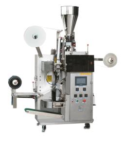 China LC-T80 Fully Automatic Granule Teabag Packaging Machine For Inner Teabag And Outer Tea Bag With Thread And Tags on sale