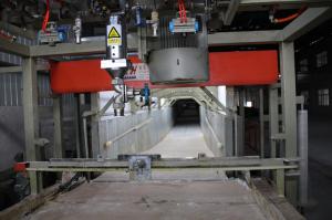 China Horizontal Continuous Polyurethane Foam Machine with Clamp Long Foam Block Unit on sale