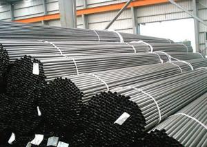 China Galvanized Alloy Seamless Steel Pipe ASTM A106 GR.A/B/C With  Plastic Caps on sale