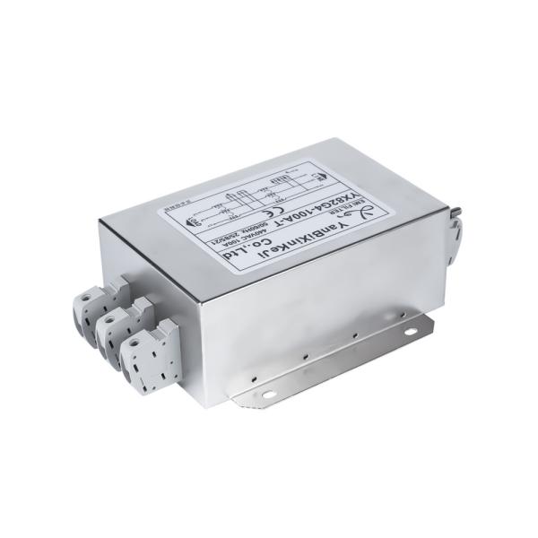100A YX82G4 Servo Control Cabinet EMI Filter Three Phase Three Wire Filter Terminal Block
