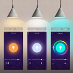 E27 E26 B22 Smart Bulb Phone Remote APP Control Light Rechargeable Tuya