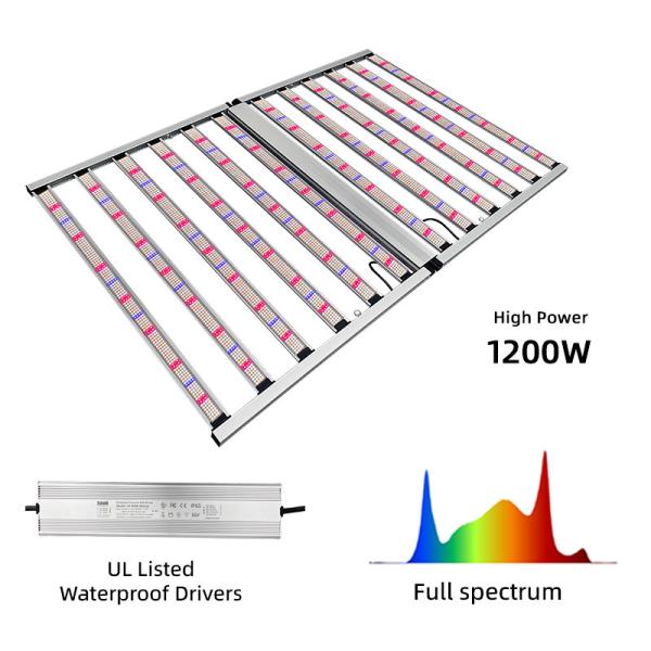 Buy ANROFU 1200W Full Spectrum LED Grow Light With UV And IR LED Grow Lights For Vertical Farming at wholesale prices