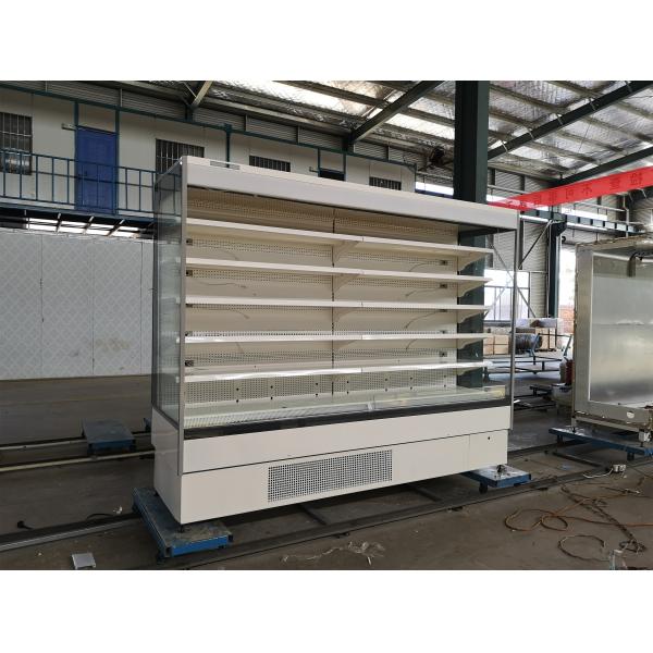 Cold Food Display Fridge Commercial Open Refrigerator For School Refrigeration