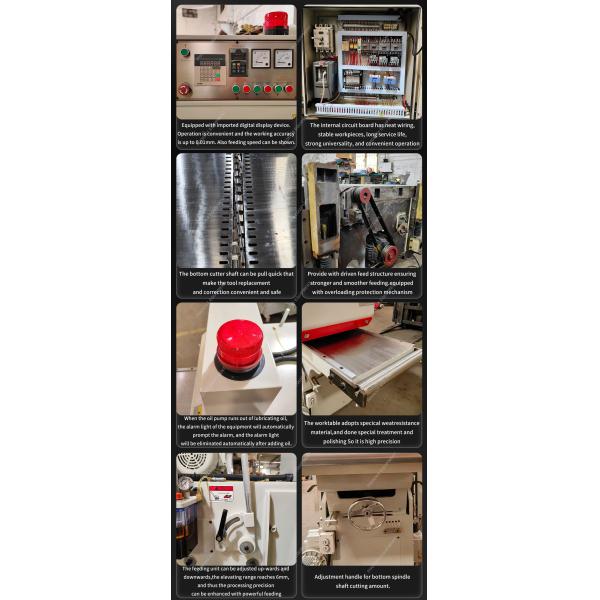 450mm Max.Planing Width Double Sided Planer for High Precision Woodworking Equipment