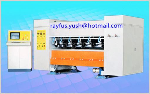 Buy Thin Blade Slitter Scorer Corrugated Full Computer Control With Shredding Fan at wholesale prices