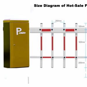 140W Lifting Barrier Gate For Vehicle Parking Turnstiles Mechanism