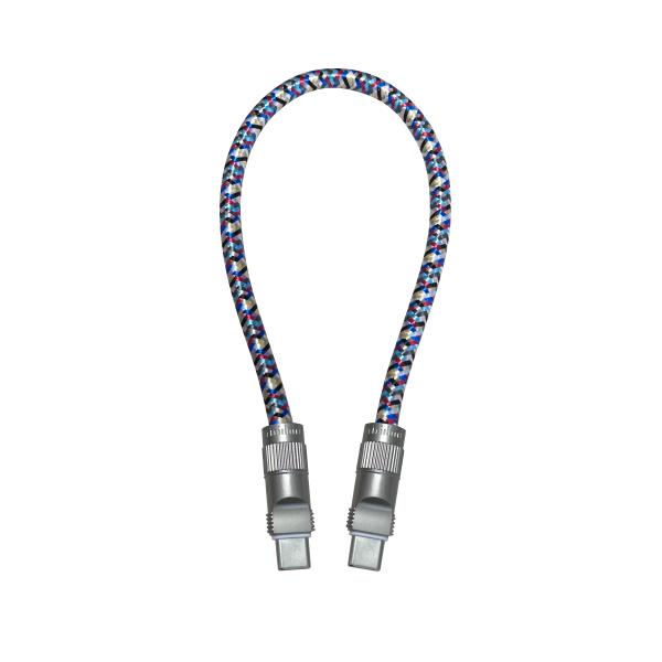 0.3m / 1.2m PD Fast Charging Cable 3A USB C / Lightning Portable Data Cable