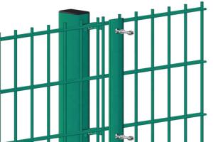 China Twin Wire Welded Mesh Fence Panels - Double Wire Rigid Mesh Fences & Pvc Mesh Fencing on sale
