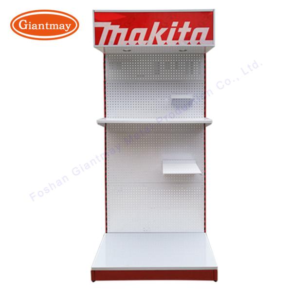 Pegboard Metal with hanging hooks Stand Hardware Display