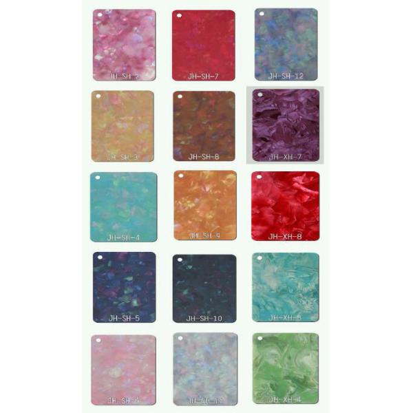 Light Blue Pearl Acrylic Craft Sheets 3mm-15mm Plexiglass Small Sheets SGS