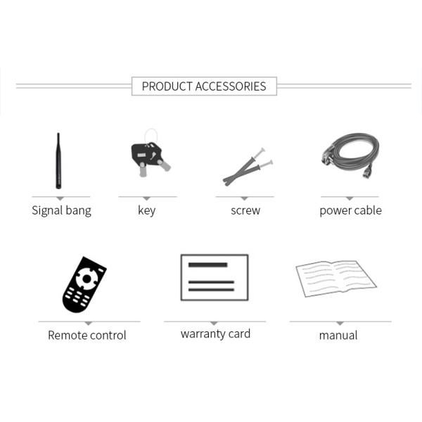 Seamless Interior LED Splicing Screen 55 Inch