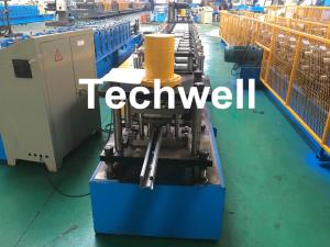Quality Guide Rail Roll Forming Machine For Making Elevator , Doorframe , Window Frame As Well As Other Sliding System Devices for sale