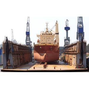 Quality 10 Tons Level Luffing Floating Dock Portal Cranes Customized for sale
