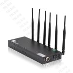 6 Channel Cell Phone Signal Jammer Desktop RF Signal Isolator Built in Cooling