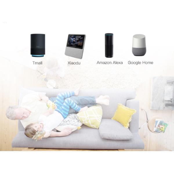 3 Gang Smart Light Switch Wifi USA American Style With Glass Touch Panel