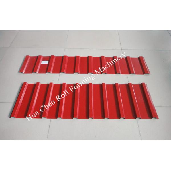 20m/Min Red Panel Double Layer Roll Forming Machine Roofing Sheet Forming Machine