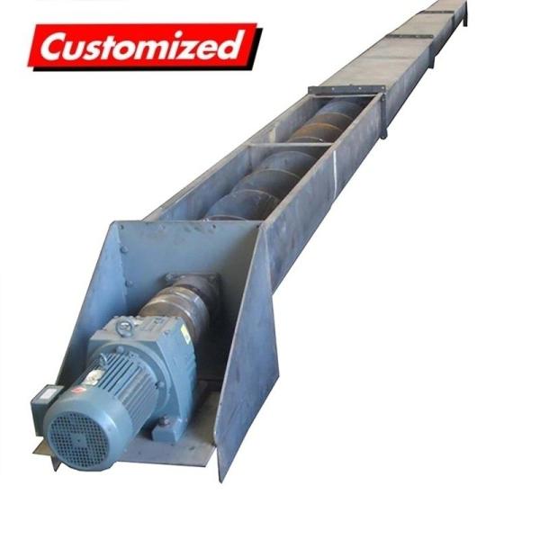 Buy OEM Custom Conveyor Flexible Screw Flake Ice Conveying System Screw Auger Conveyor at wholesale prices