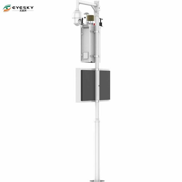 Buy LED Display Wireless Environmental Monitoring System Multiple Installation Way at wholesale prices