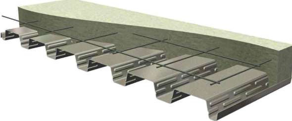 1.2mm Galvanized Steel Floor Decking Forming Machine 28 Rolling Stations