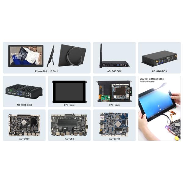 Android 11 Embedded Arm Board RK3568 Advertising Machines Development motherboard LVDS EDP MIPI 4K HD Out