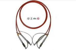 Buy 8 Cores DIN Type Fiber Optic Patch Cord Multimode For LAN , CATV Multimode For LAN , CATV at wholesale prices