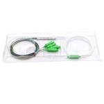 1x2 SC APC Singlemode Optical Power Splitter Blockless Mini Module 900μM