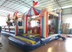 Inflatable circus clown fun city new design inflatable clown multiplay fun park