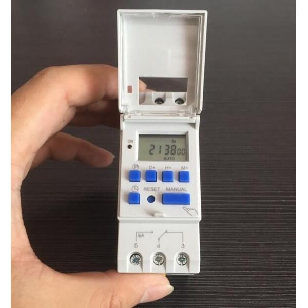 High quality DHC15 Weekly Programmable Digital Electronic Timer AHC15T 50Hz 24 Hour Digital Time Switch Din Rail Timer Switch
