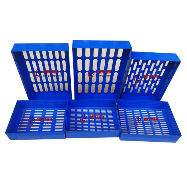 SGS Aggregate Testing Equipment Steel Flakiness Sieves 80mm High