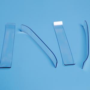 Quality Brown Black Custom Polycarbonate Sheets Polycarbonate Plastic Parts for sale