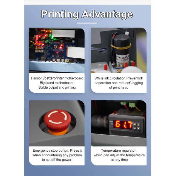 KECAI Master Series A3 DTF Printer XP600 Professional Standard Printing Machine for Global Export Quality Assurance Brand
