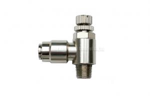 Quality 4mm - 16mm Brass One Touch Push-in Fitting Slot Type , Pneumatic Tube Fittings for sale