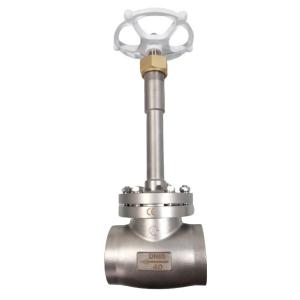 Quality Manual Operation DN25 DN40 Cryogenic Socket Weld Globe Valve for sale