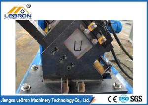 China Yellow and blue color PLC Control Solar Strut Roll Forming Machine made in china New design 2018 on sale